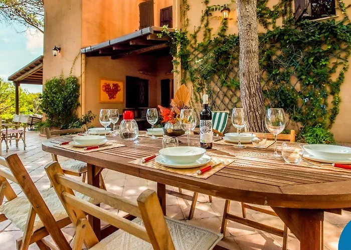 别墅 Dimora Mediterranea - Sea Front Among Pines 福特村